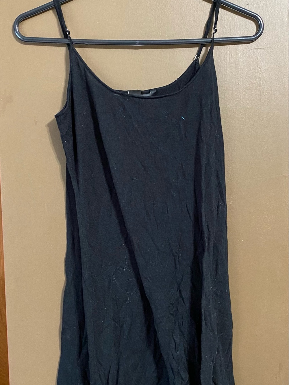 Victoria's Secret Black Spaghetti Strap Camisole Slip
